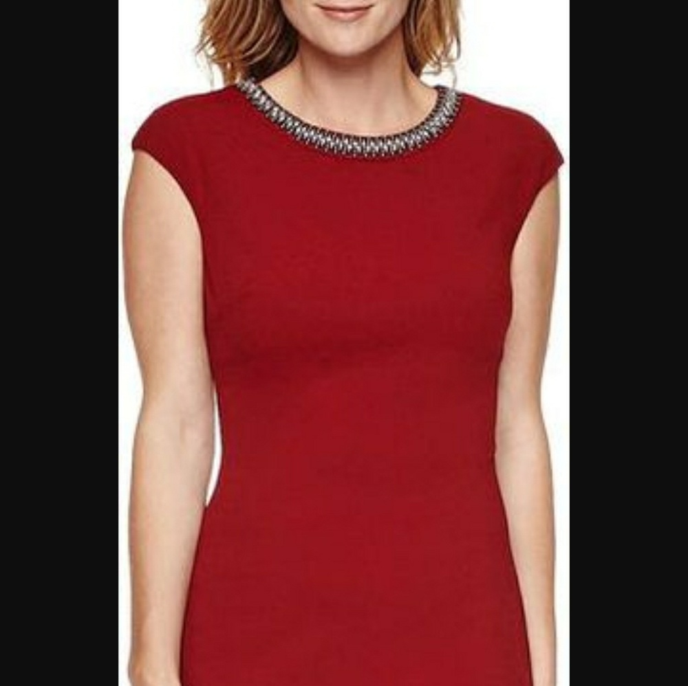 Beautiful Jewel Collar Dress